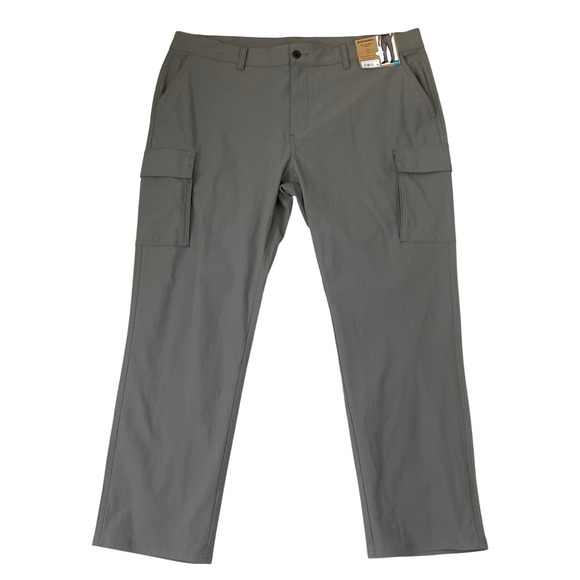 Eddie Bauer Other - Eddie Bauer Tech Cargo Pants Men XXL Gray Moisture Wicking Straight Leg NWT